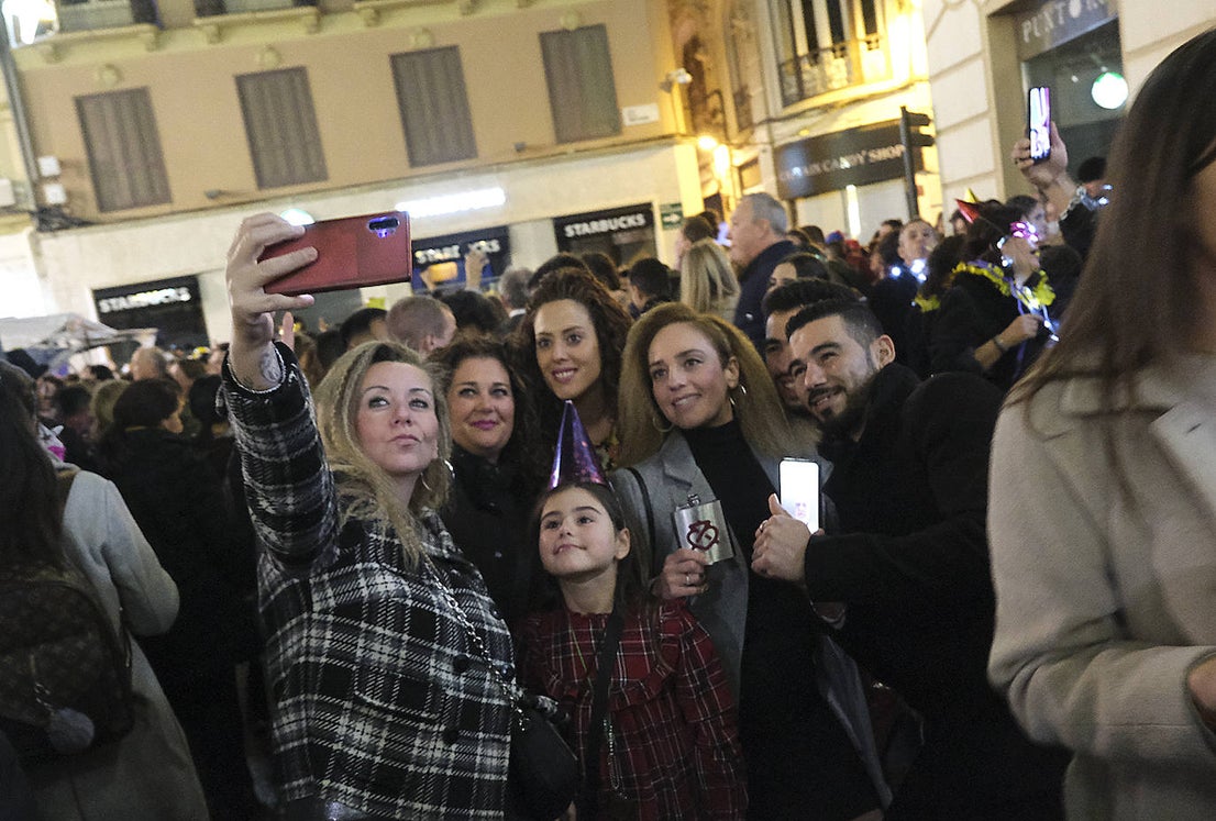 New Year's Eve celebrations in Malaga city attracted visitors from Spain and abroad.