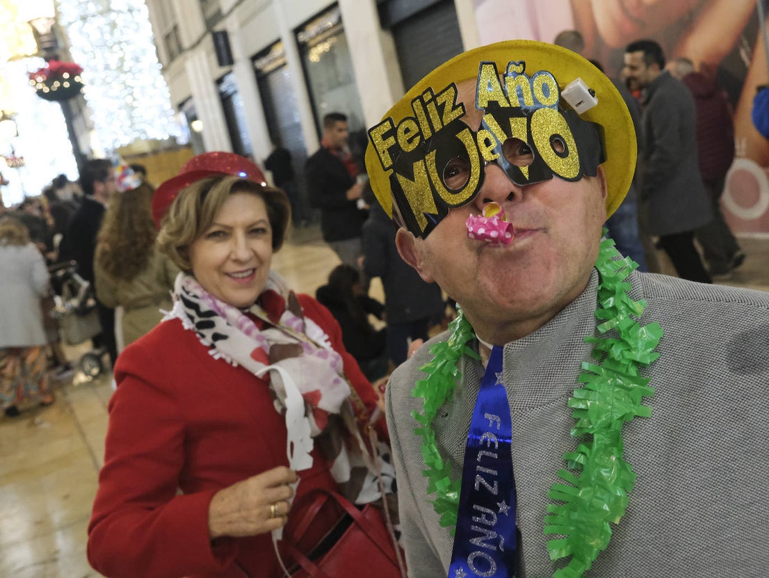 New Year's Eve celebrations in Malaga city attracted visitors from Spain and abroad.