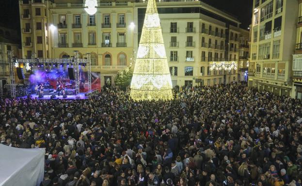 New Year's Eve in Malaga.
