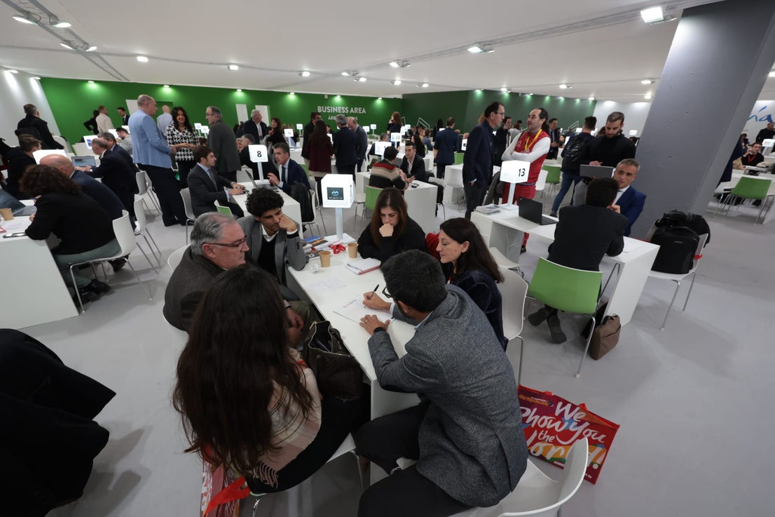 Andalucía's presence during the first day of Fitur