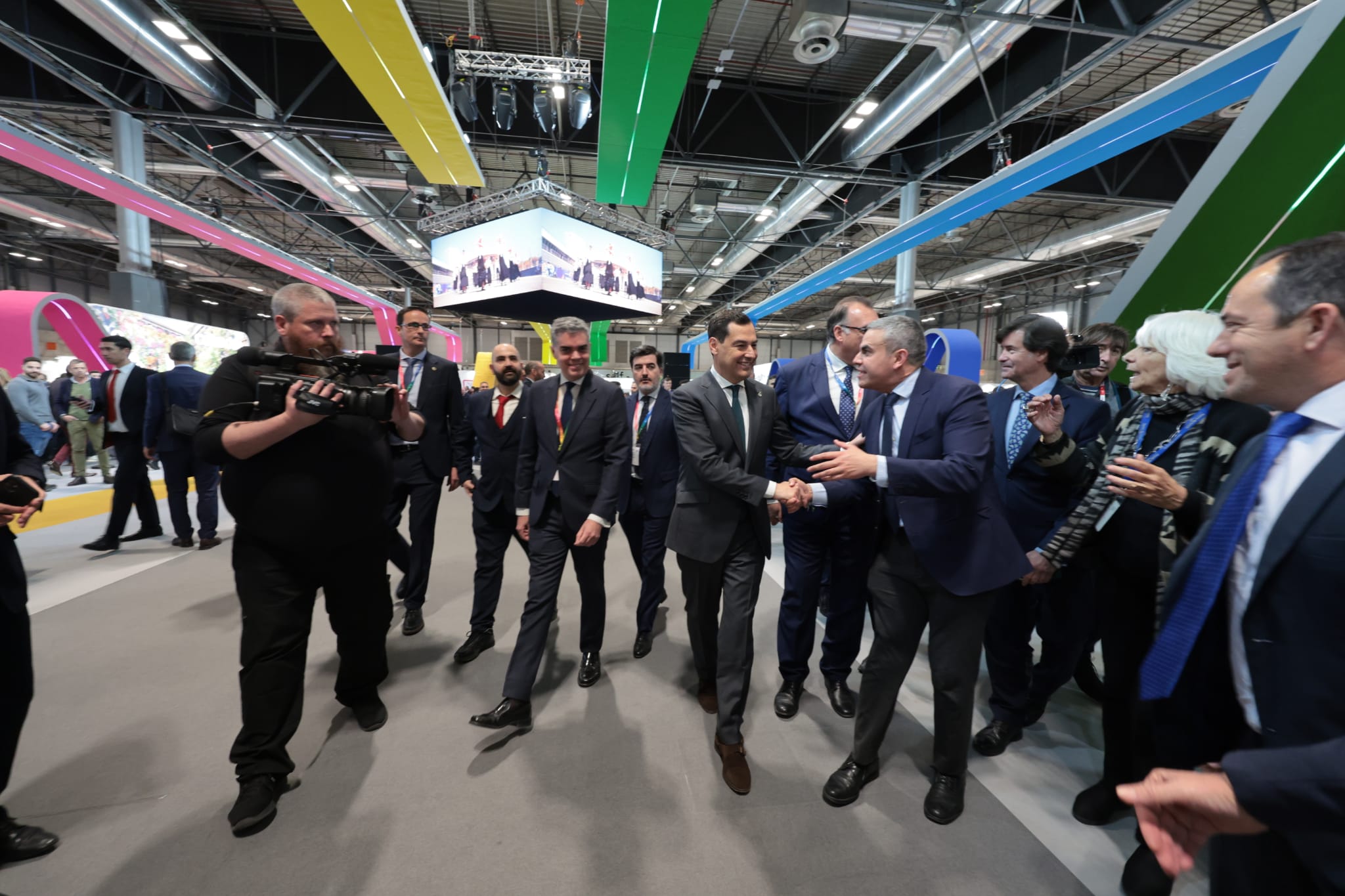 Andalucía's presence during the first day of Fitur