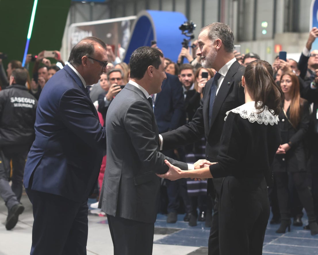 Andalucía's presence during the first day of Fitur