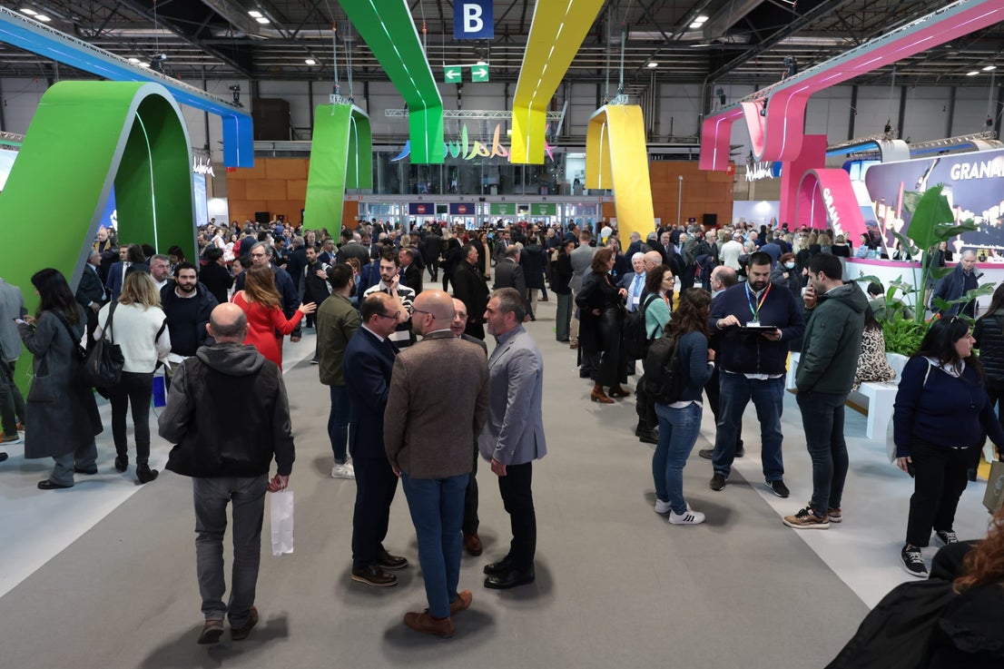 The first day of Fitur 2023 in Madrid.