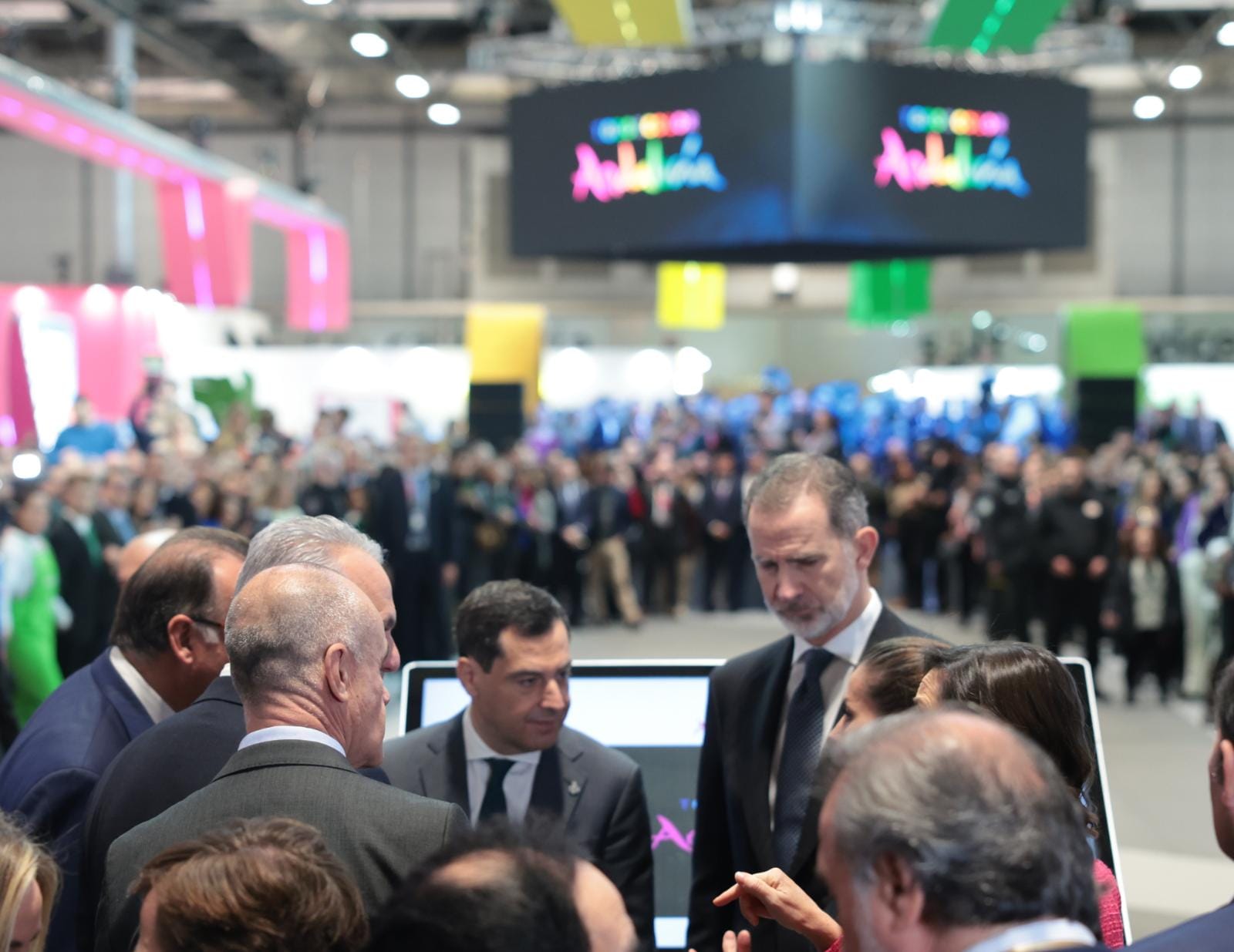 Andalucía's presence during the first day of Fitur