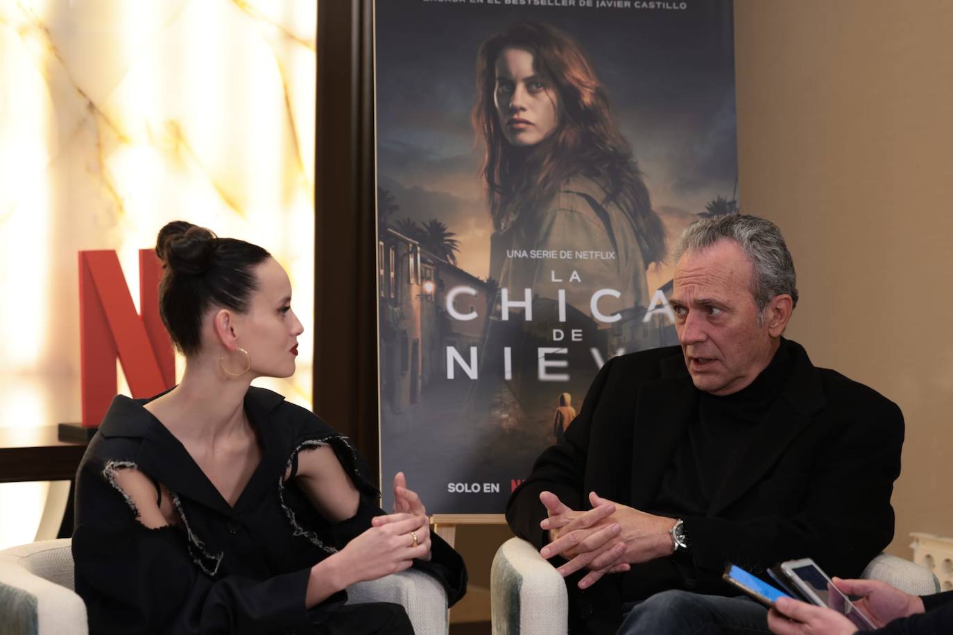 The Snow Girl premieres on Friday, 27 January, on Netflix