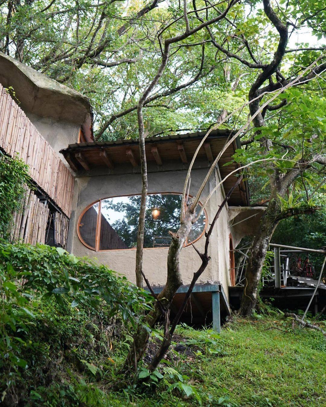 House in a bamboo forest in Chenggong, Taiwan