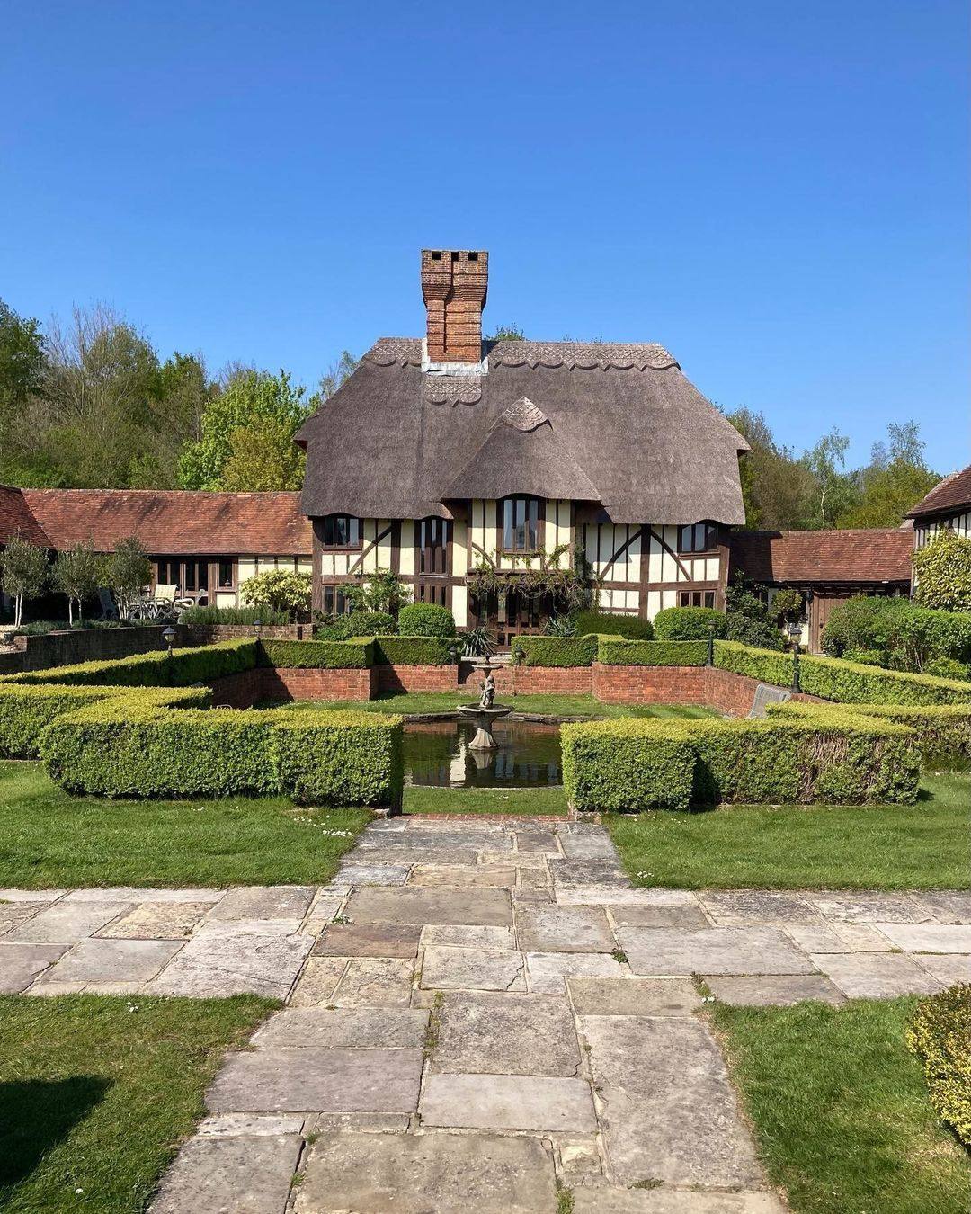 The Barn, a country house in Rotherfield, Essex (England)