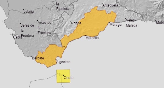 Amber weather alert for Tuesday, 7 February