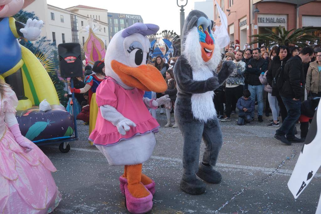 The city's streets were filled with colour for the carnival parade.