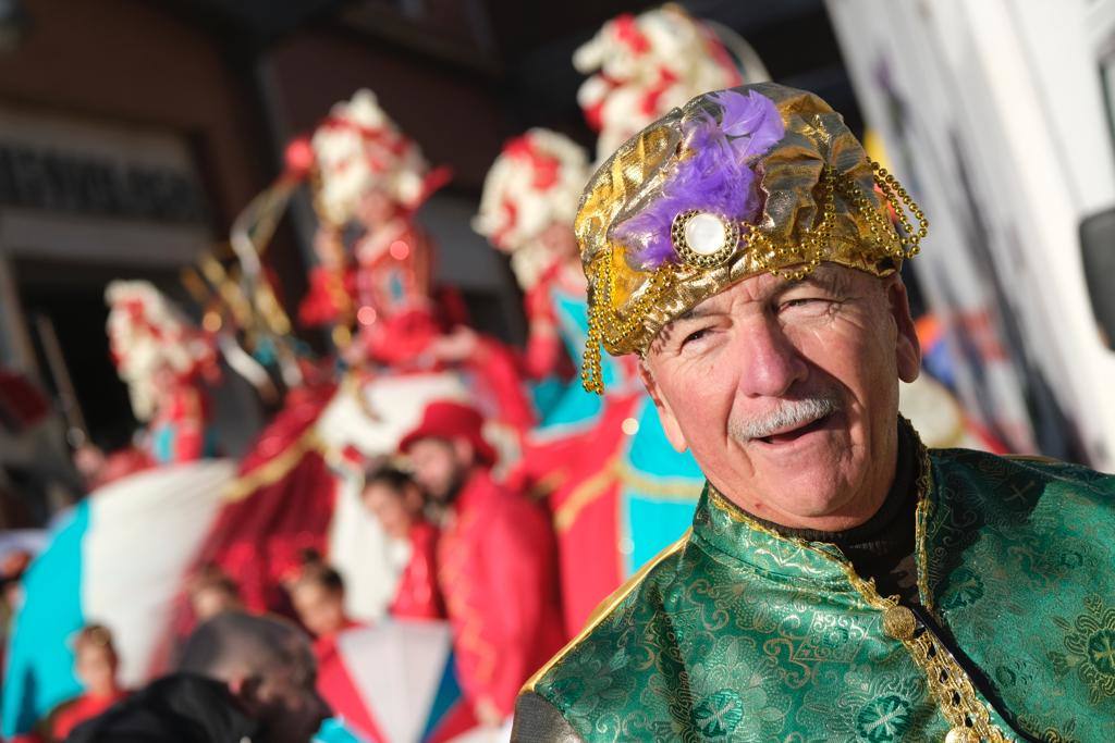 The city's streets were filled with colour for the carnival parade.