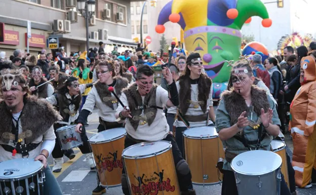 Colour and warmth fill the streets with the Malaga carnival