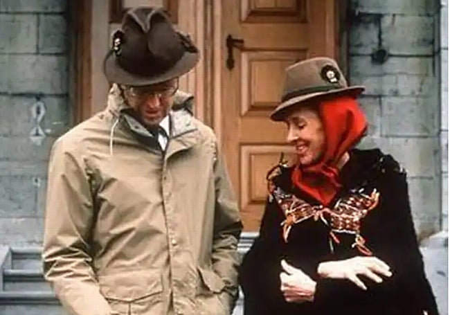 King Baudouin and his wife.