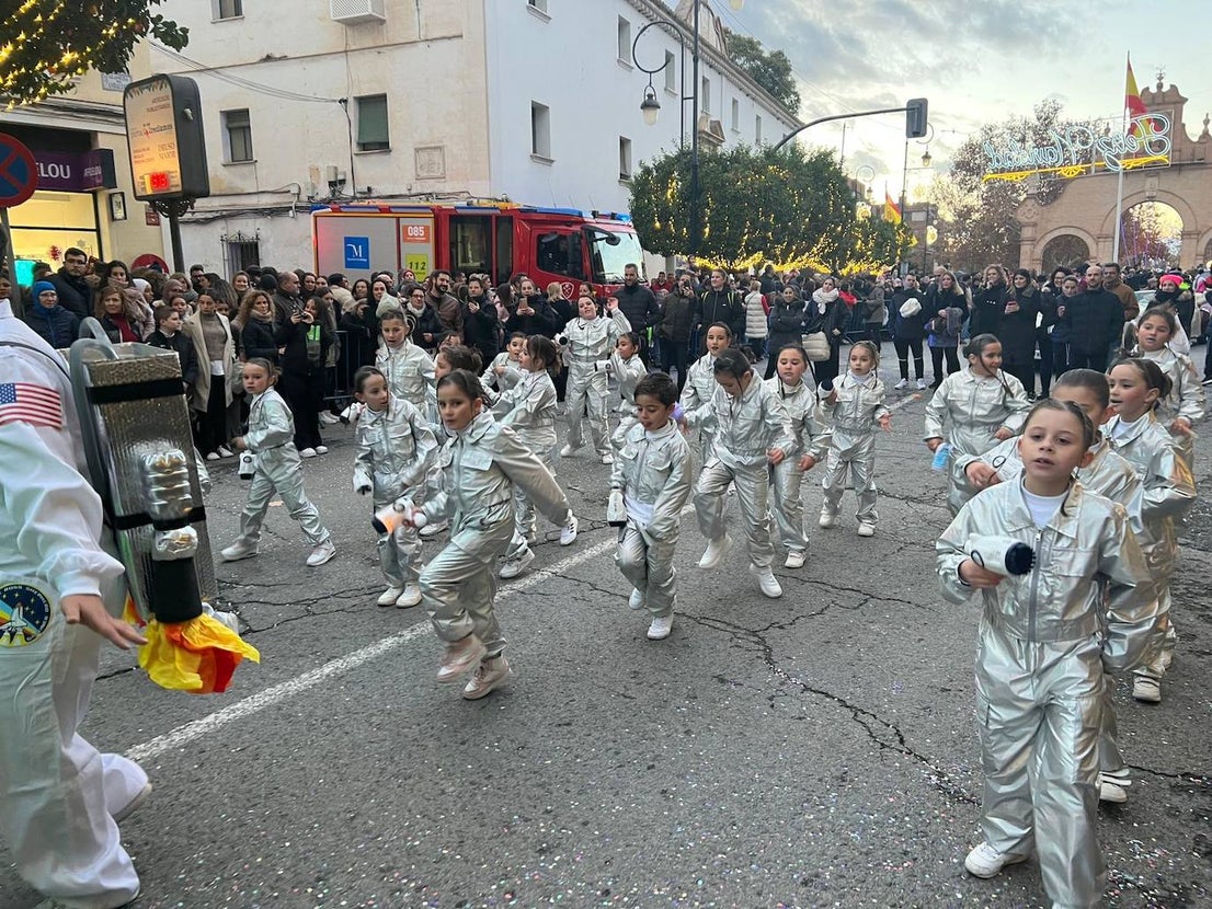 The Kings parade in Antequera.