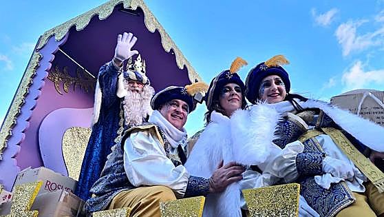 In pictures, the Three Kings bring their magic to the main towns of Malaga province