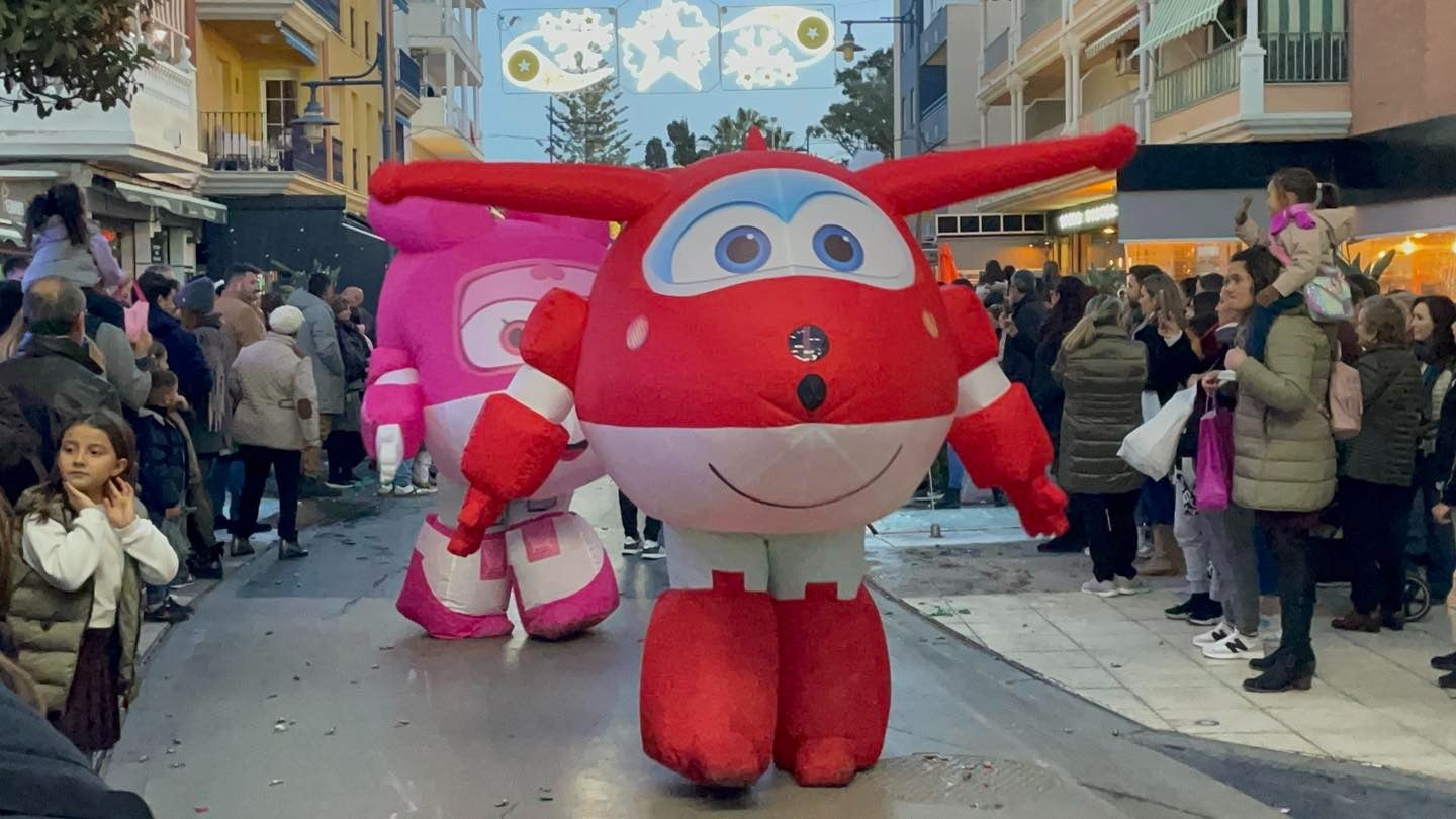 The parade in Torre del Mar