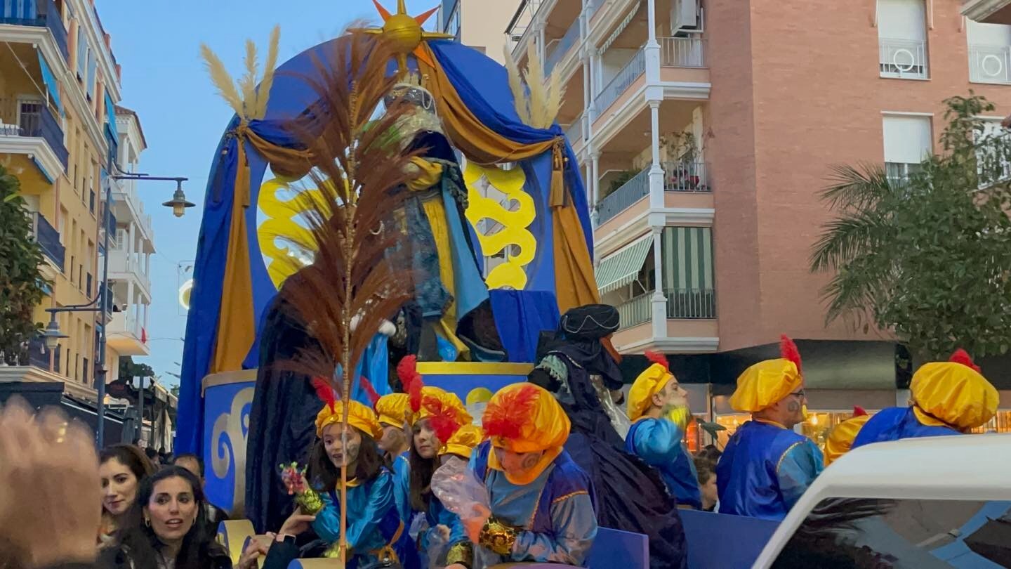 The parade in Torre del Mar
