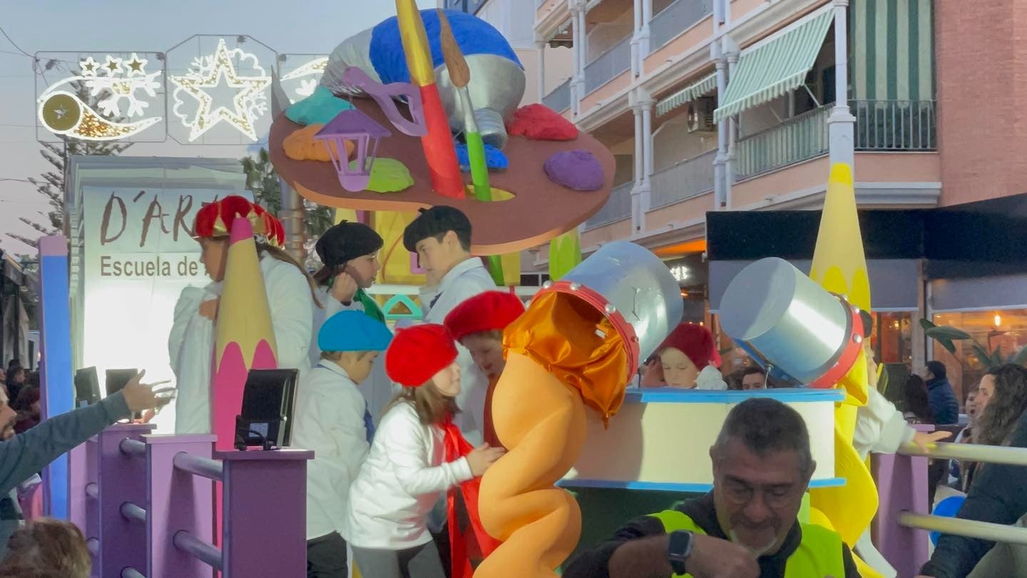 The parade in Torre del Mar