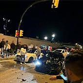 Police investigate illegal road race theory that left one young person injured on the Costa del Sol