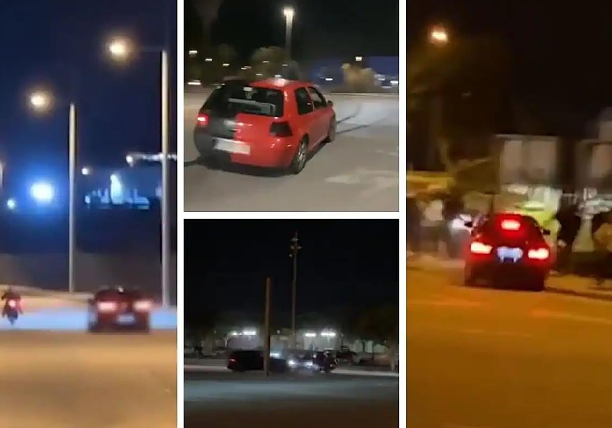 Illegal road races in Malaga: these are the videos that the police are tracking