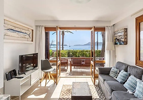 View of a holiday rental property.