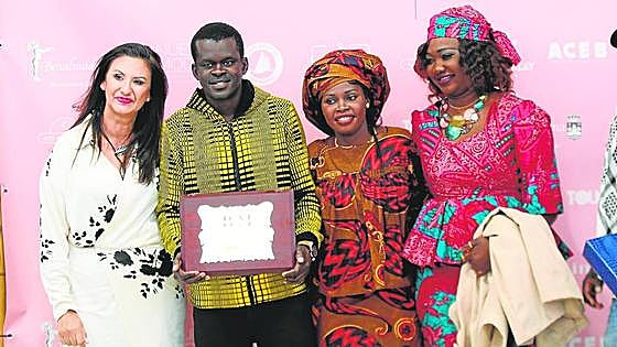 Demba Diop, from street vendor to young fashion talent in Benalmádena