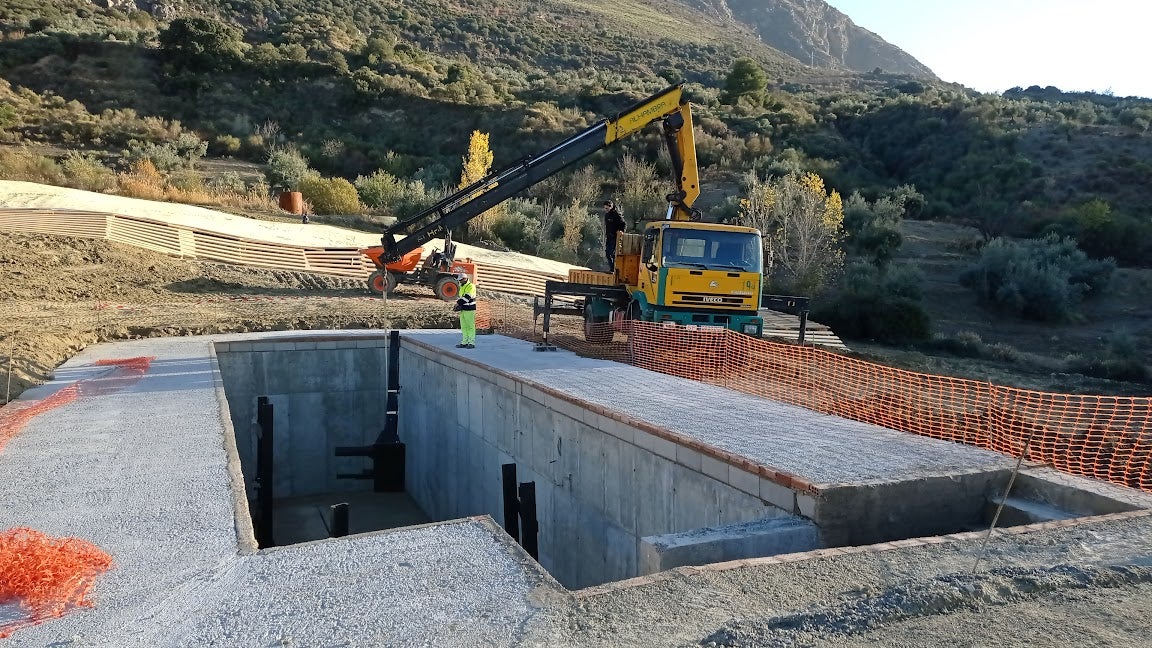 This is how an olive grove was transformed into a film set when the Oscar award contender Society Of The Snow was shot in Spain's Sierra Nevada