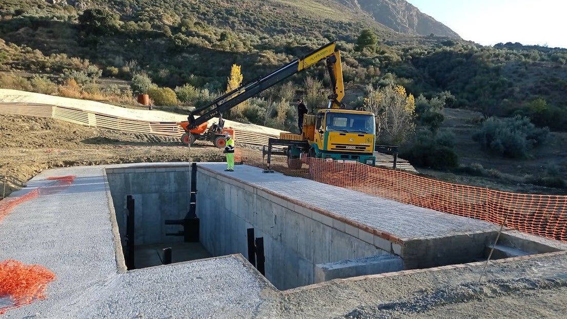 This is how an olive grove was transformed into a film set when the Oscar award contender Society Of The Snow was shot in Spain's Sierra Nevada
