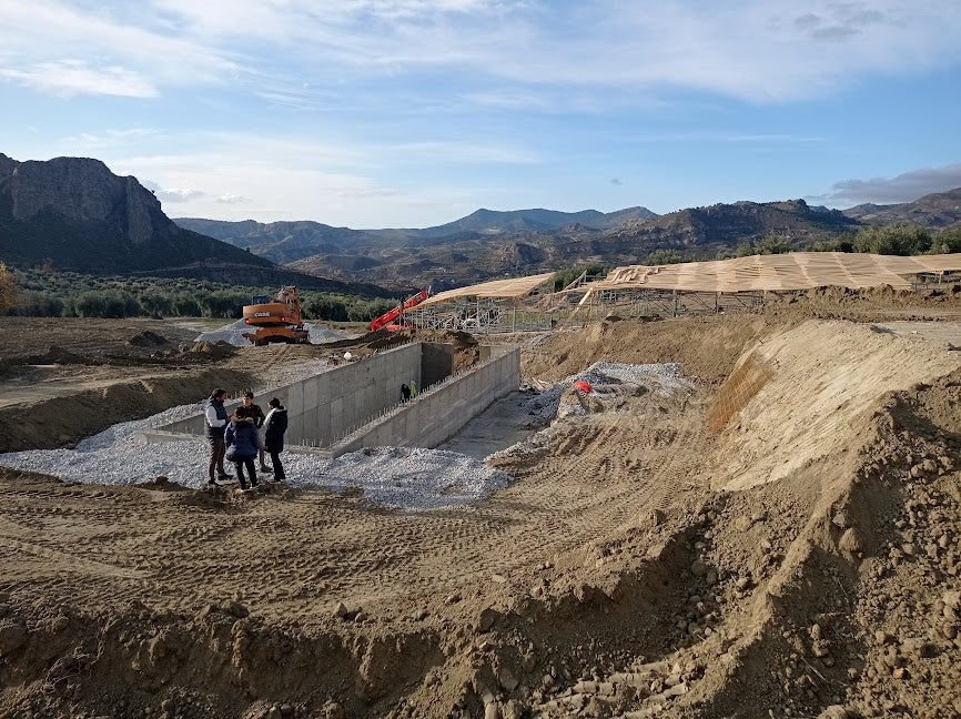 This is how an olive grove was transformed into a film set when the Oscar award contender Society Of The Snow was shot in Spain's Sierra Nevada