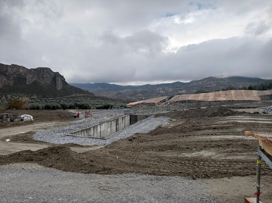 This is how an olive grove was transformed into a film set when the Oscar award contender Society Of The Snow was shot in Spain's Sierra Nevada
