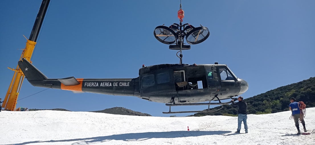 This is how an olive grove was transformed into a film set when the Oscar award contender Society Of The Snow was shot in Spain's Sierra Nevada
