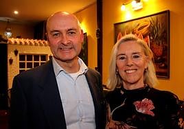 Neil Hesketh and Louise Cook Edwards.