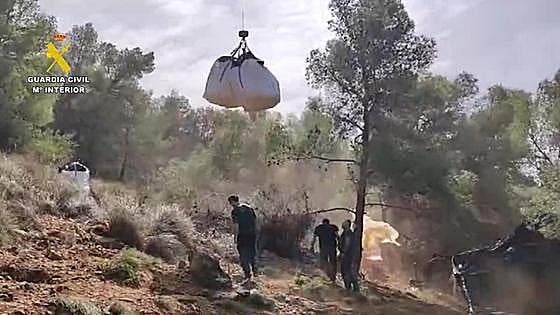 Nine arrested for clearing protected land in Malaga province natural park to grow marijuana