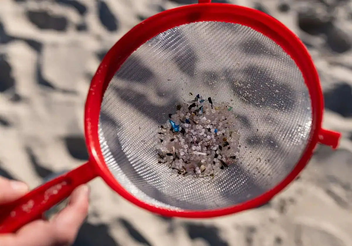 Authorities monitor Gibraltar coastline after plastic pellets wash up on nearby beach in Spain