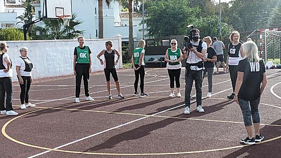 Netball with a difference offers fun way to exercise on the Costa del Sol