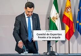 Juanma Moreno on Thursday.