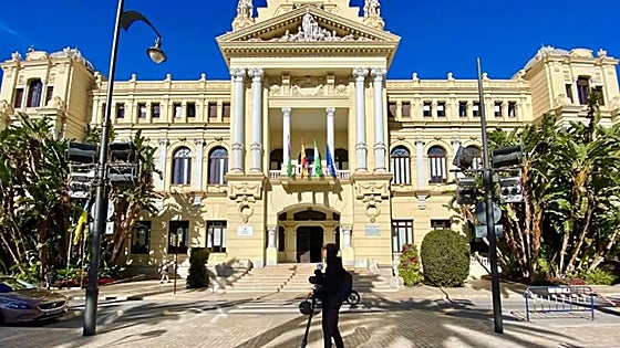 Malaga mayor is hit by electric scooter on pedestrian crossing outside city hall