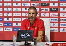 Almeria coach Garitano.