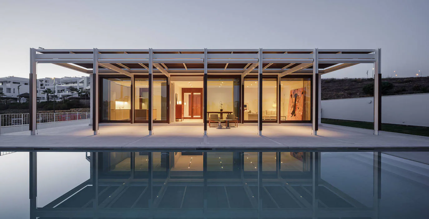 Imagen principal - In pictures, Malaga house makes it onto list of the 50 best designed in Spain and Latin America