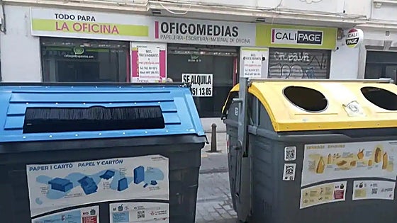 Seconds away from death: Lucky escape for homeless man who was sheltering from the cold in a recycling container in Spain