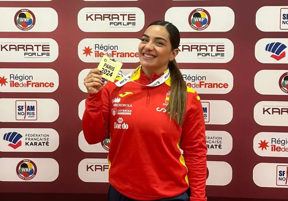 Malaga&#039;s María Torres secures first-ever gold medal in the karate Premier League