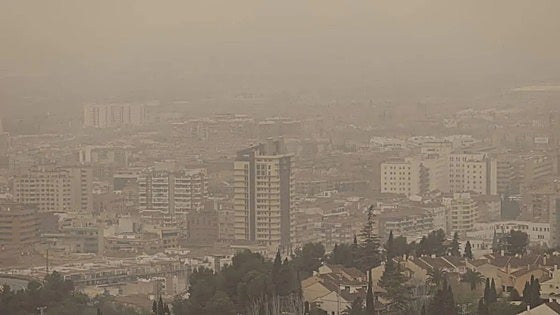 Dust from the Sahara desert in Andalucía: this is how the haze from the latest 'calima' is going to affect the region