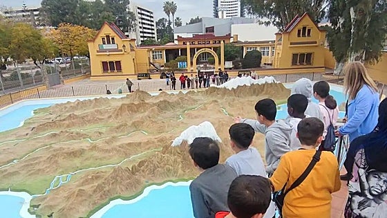 'It's more fun than studying it in a book': Malaga school unveils huge spruced up map of Spain