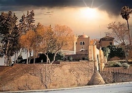 Láchar Castle in Granada province.