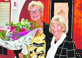 Karen Godrim and Birgit Rasmussen.