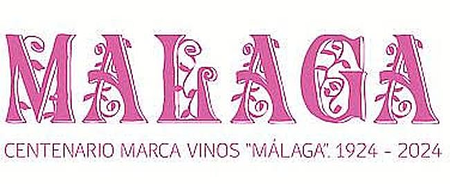 The first logo for the Vinos de Málaga brand.'