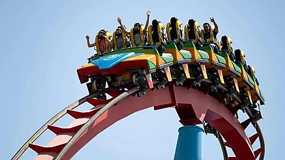 Fourteen injured, two seriously, when tree falls on rollercoaster ride at theme park in Spain