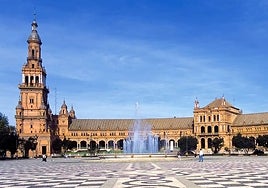 Plaza de España in Seville