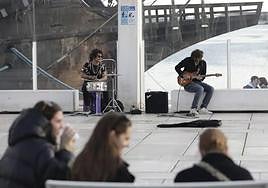 Musical performances at the port have been limited.