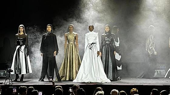 Rafael Urquizar conquers Madrid fashion week with his most 'chaotic' collection yet