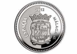 This is the 'official' five-euro coin of Malaga, but it will set you back quite a bit more if you want one